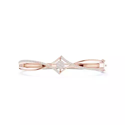 New Trending Design Diamond Bracelet Woman 3DM STL Video