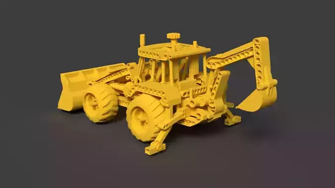 Chinese Lego front loader 