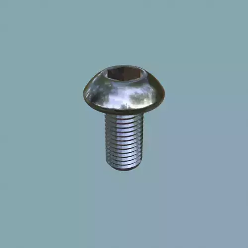 Steel Stained M10 Bolt Allen Dome