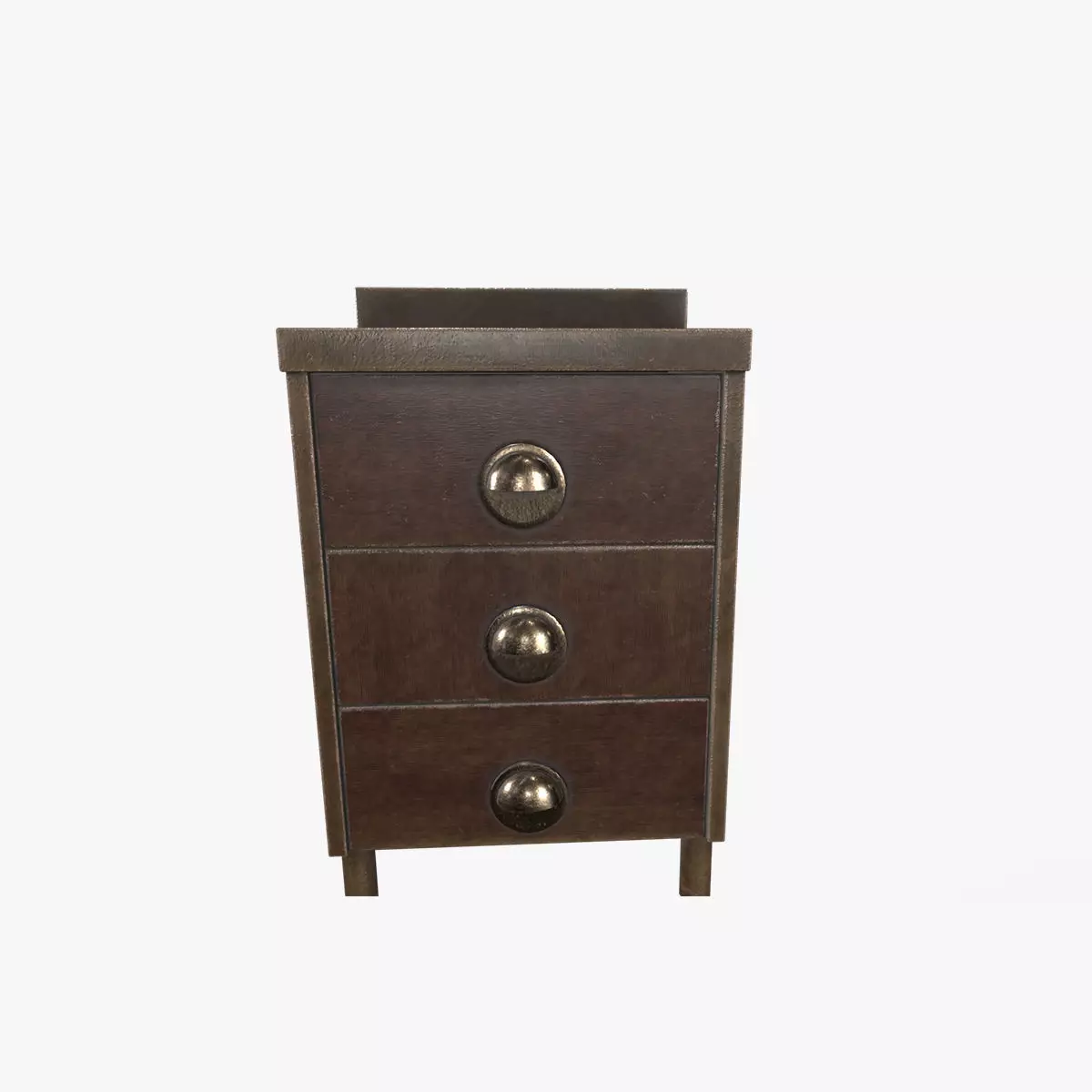 Bar Cabinet Low-poly 3D model