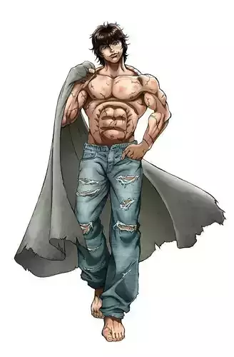 Baki hanma 3d model  3D model