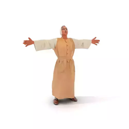 Traditional Dress Character Model Pack