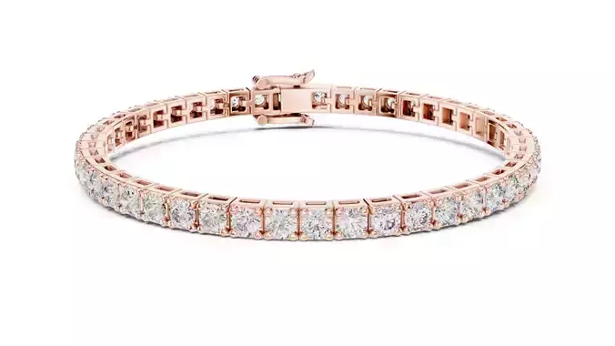 New Trending Design Round Diamond Bracelet Woman 3DM STL Video