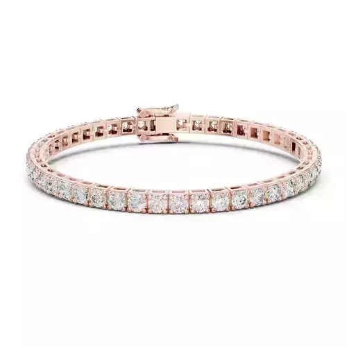 New  Design Round Diamond Pave Bracelet Woman 3DM STL Video