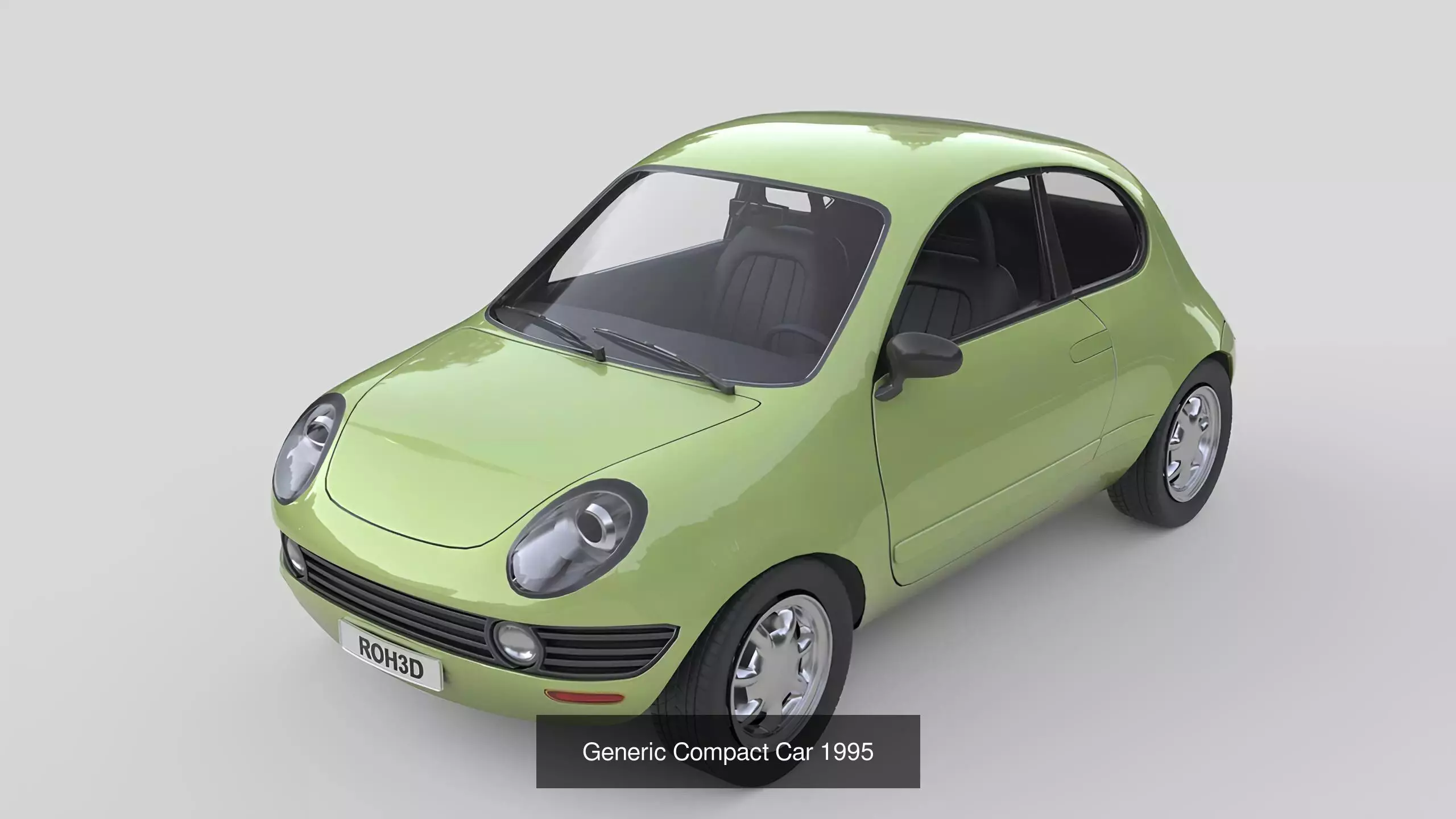 Classic Generic Car Collection High-Quality 3D Models _21