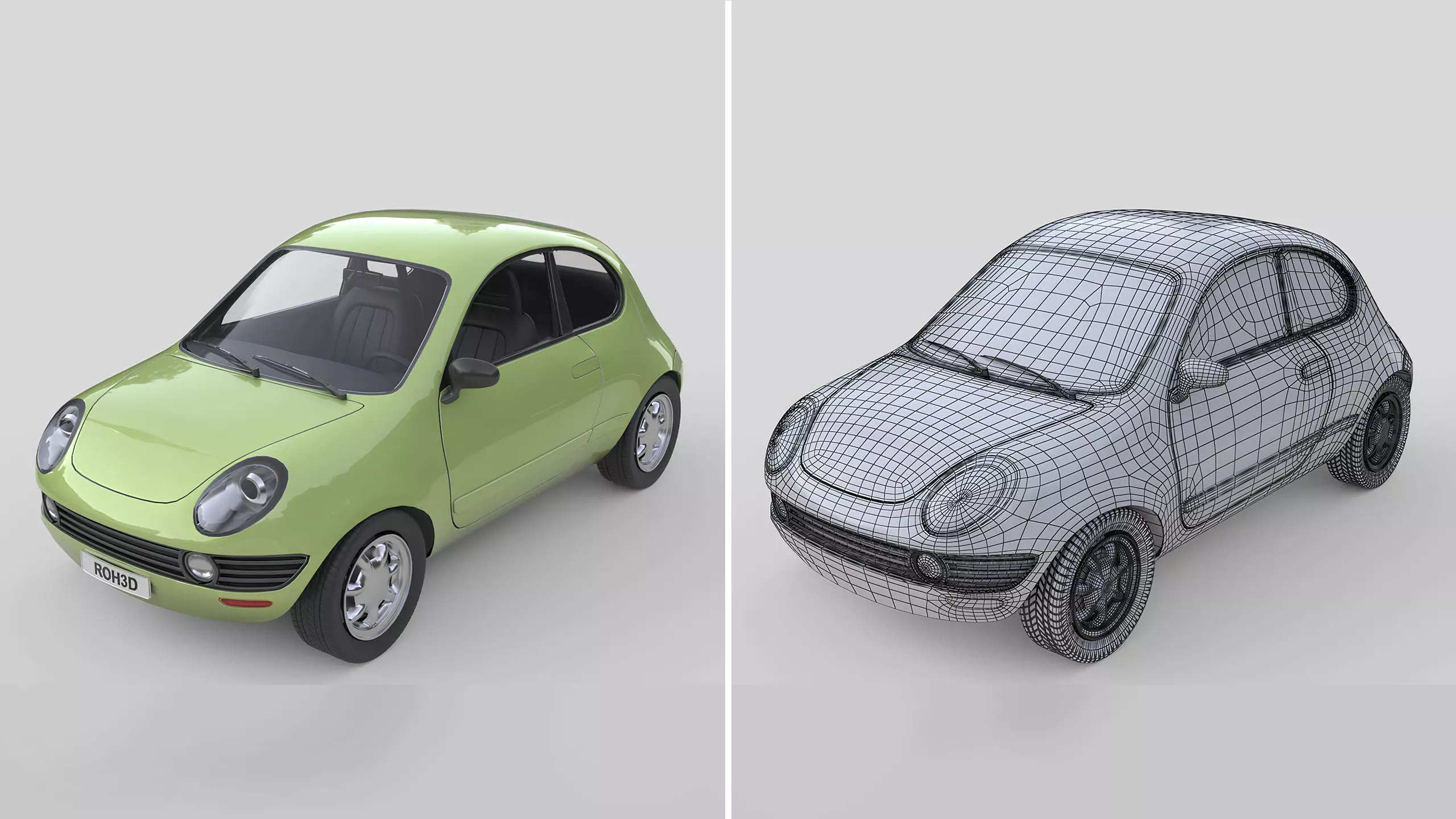 Classic Generic Car Collection High-Quality 3D Models _6
