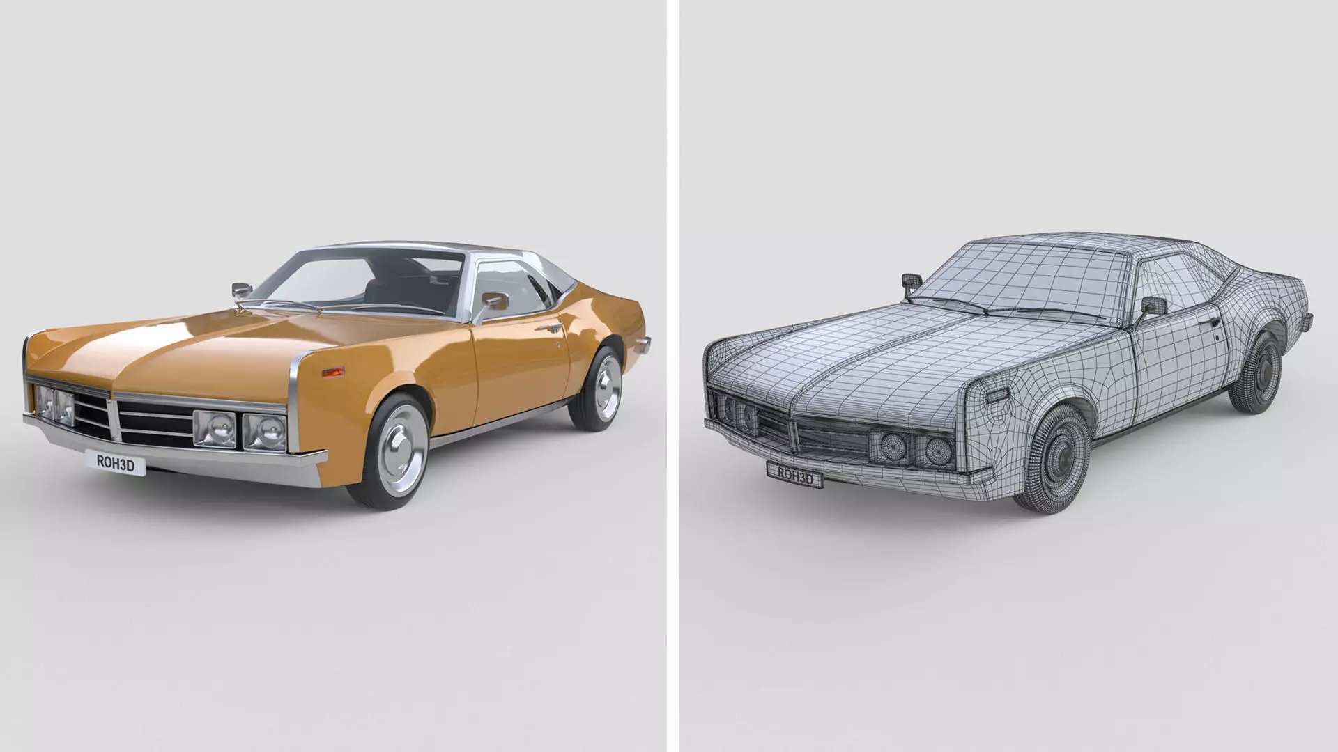 Classic Generic Car Collection High-Quality 3D Models _11