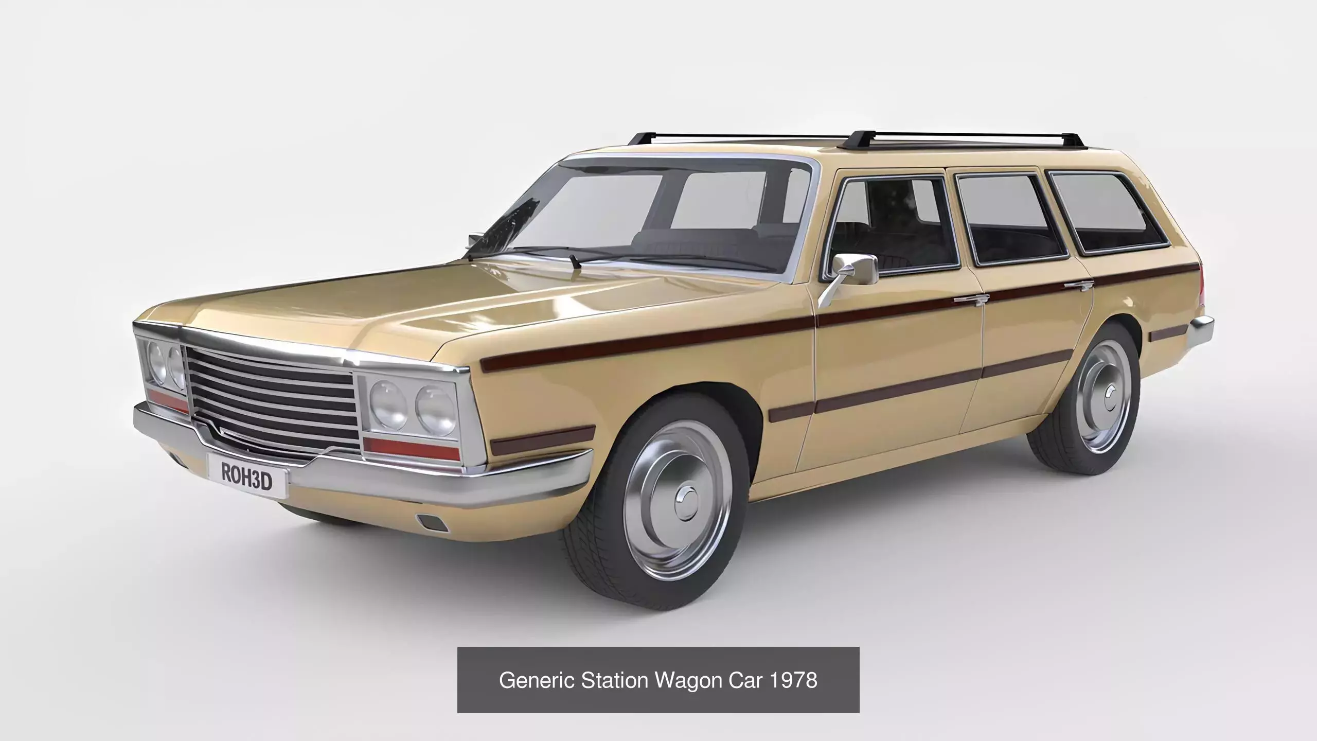 Classic Generic Car Collection High-Quality 3D Models _17