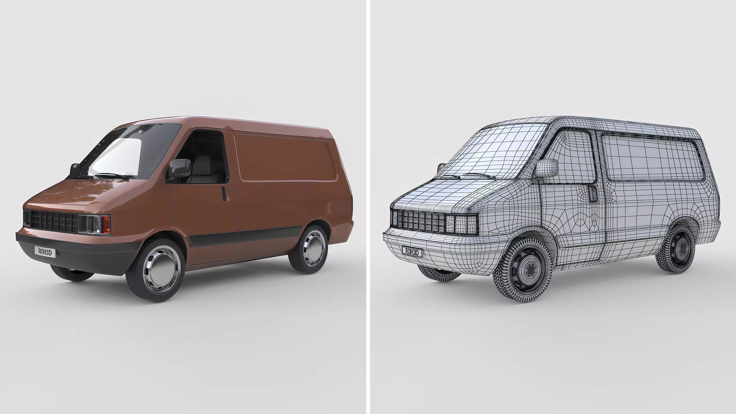 Classic Generic Car Collection High-Quality 3D Models _5