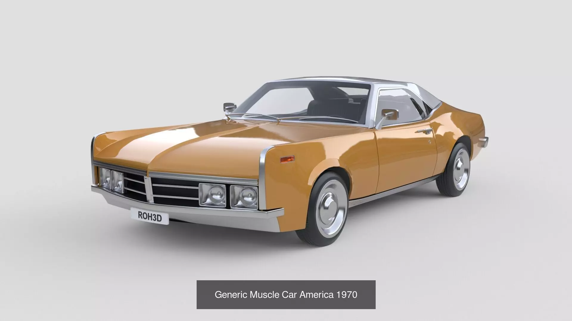 Classic Generic Car Collection High-Quality 3D Models _19