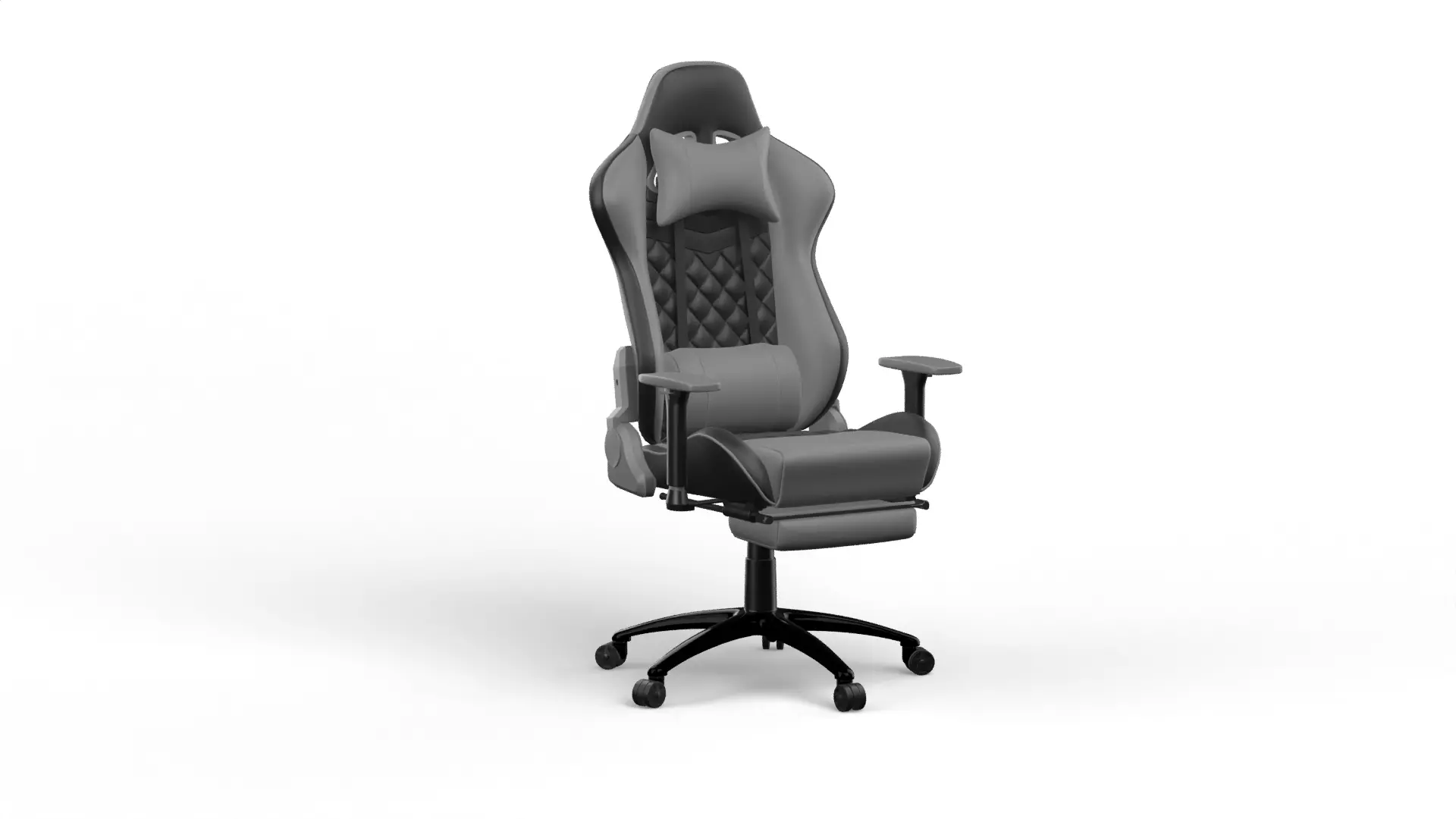 Gaming Chair 3D model_4