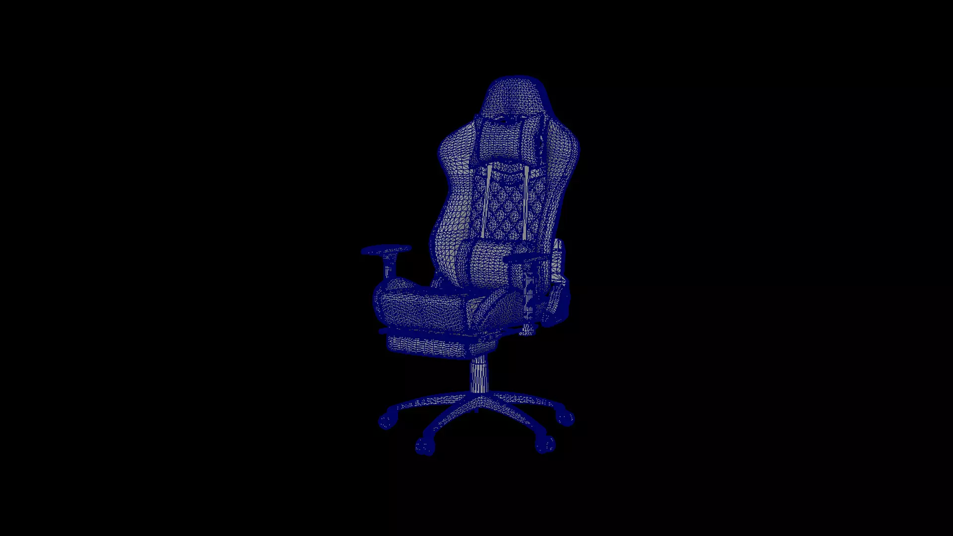 Gaming Chair 3D model_5