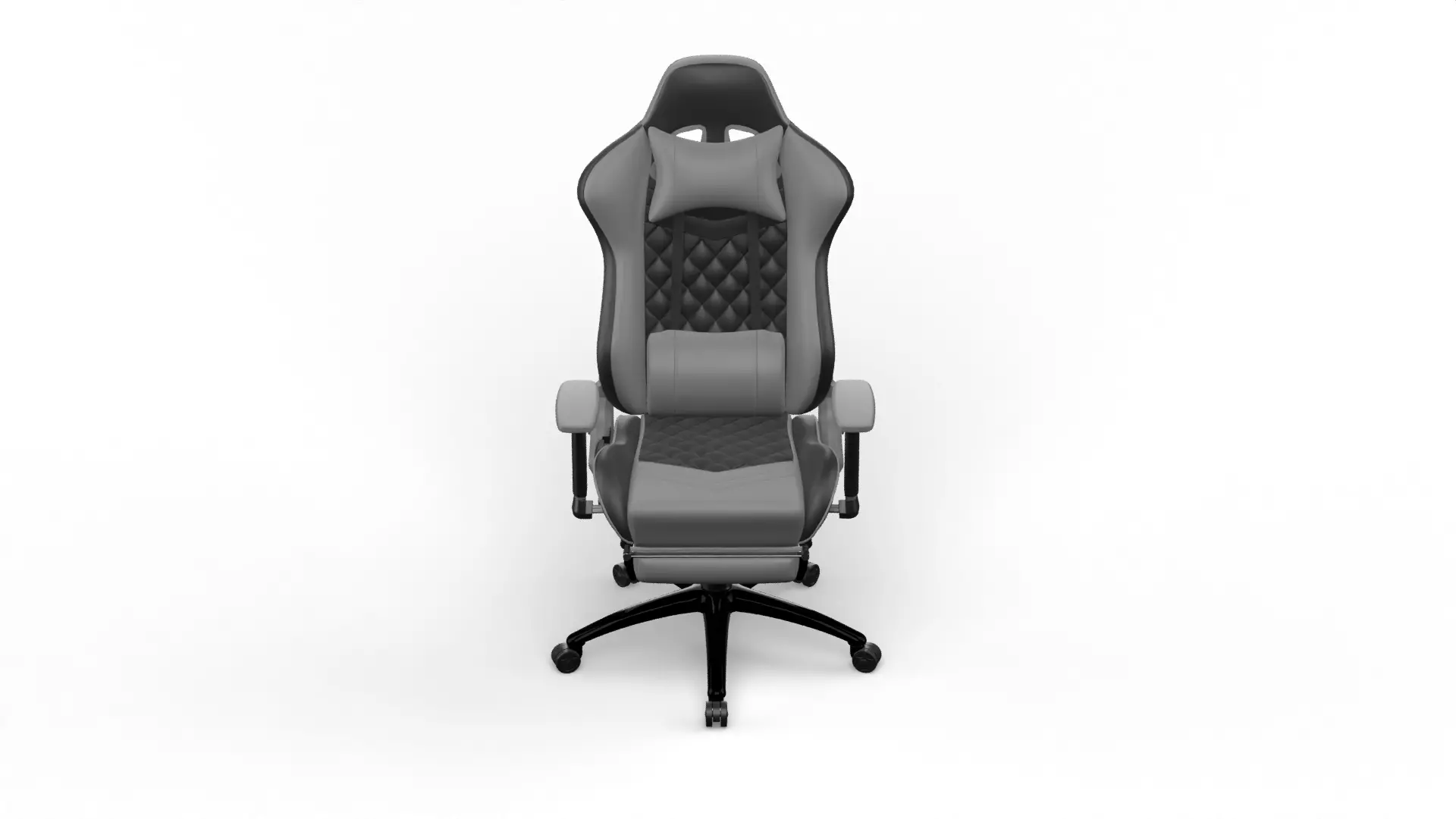 Gaming Chair 3D model_2
