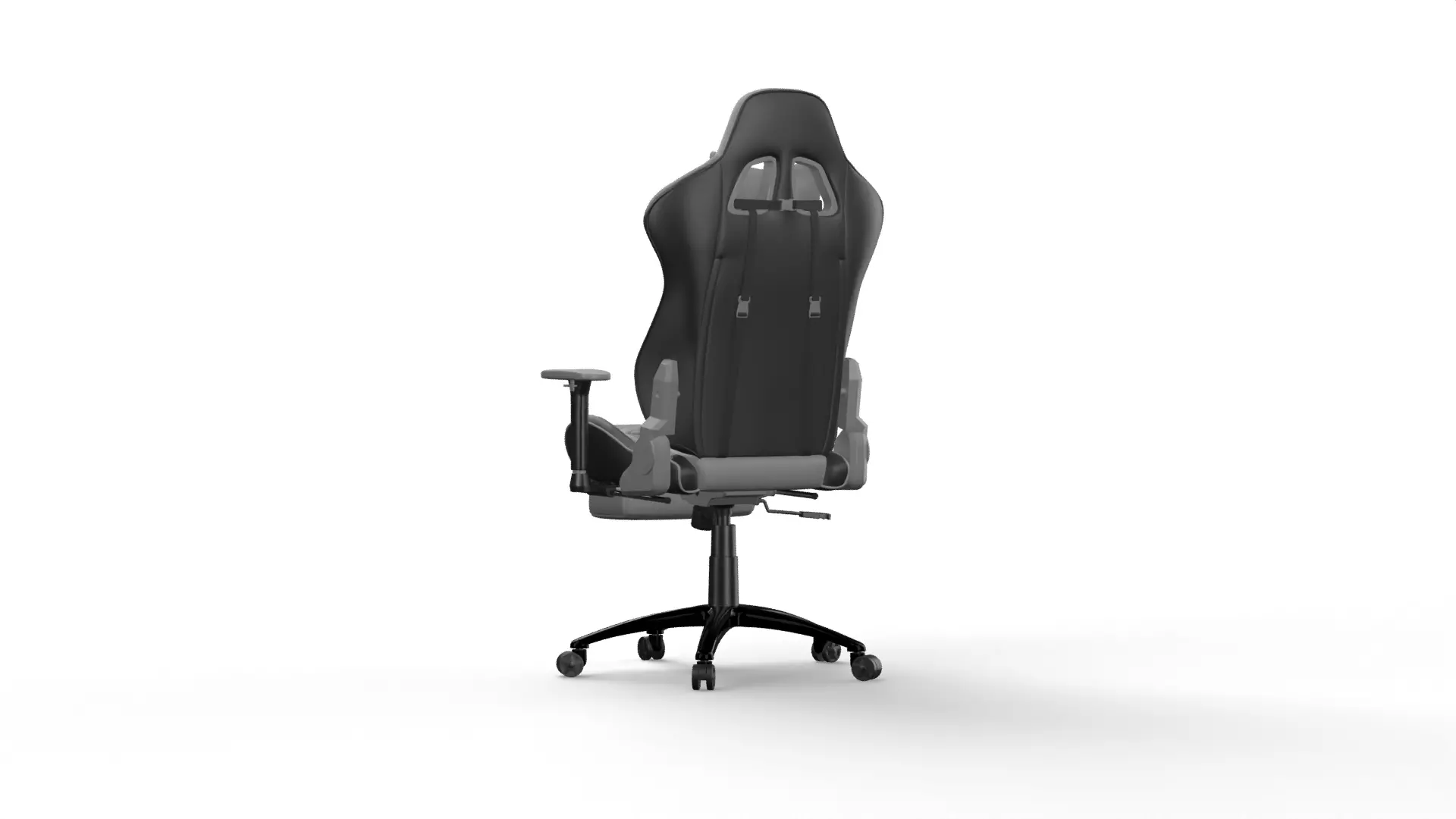 Gaming Chair 3D model_3