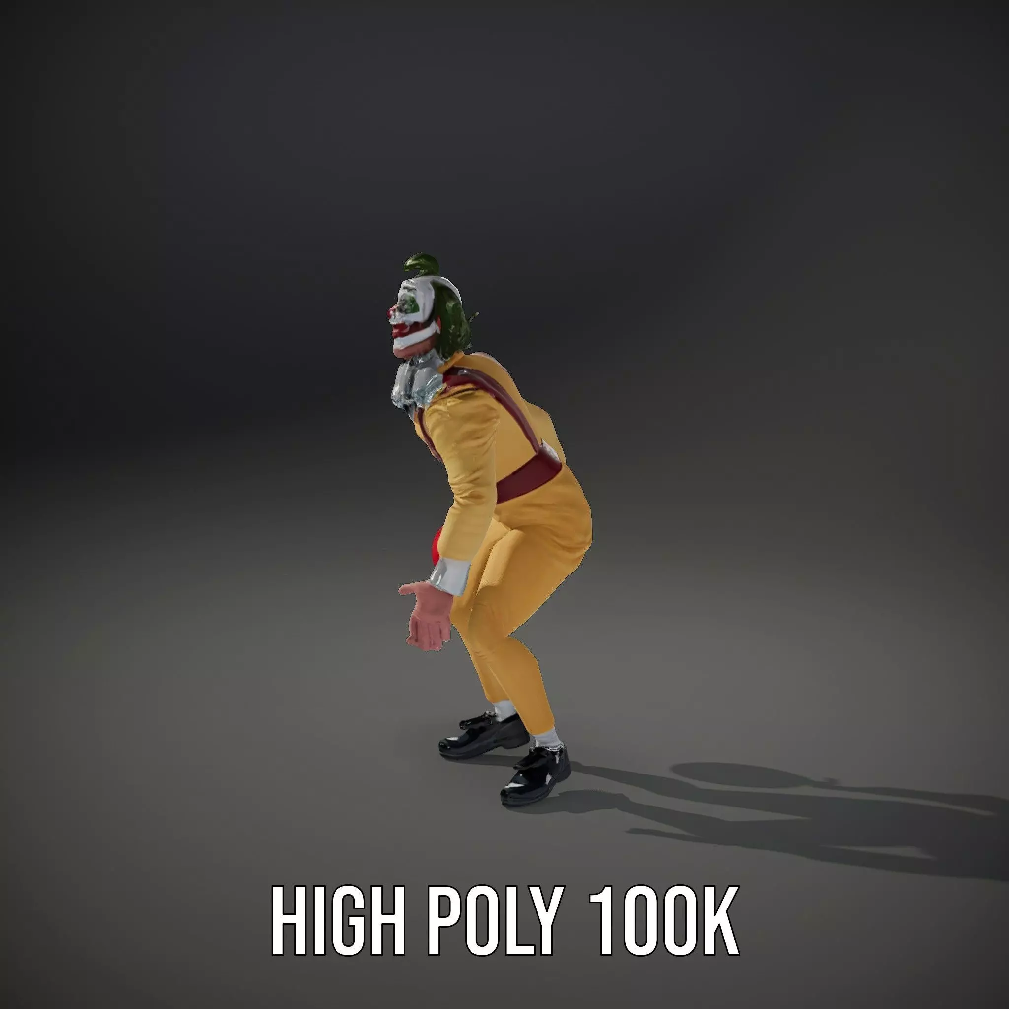 Clown Character with Balloon Model Pack Low-poly 3D model_12