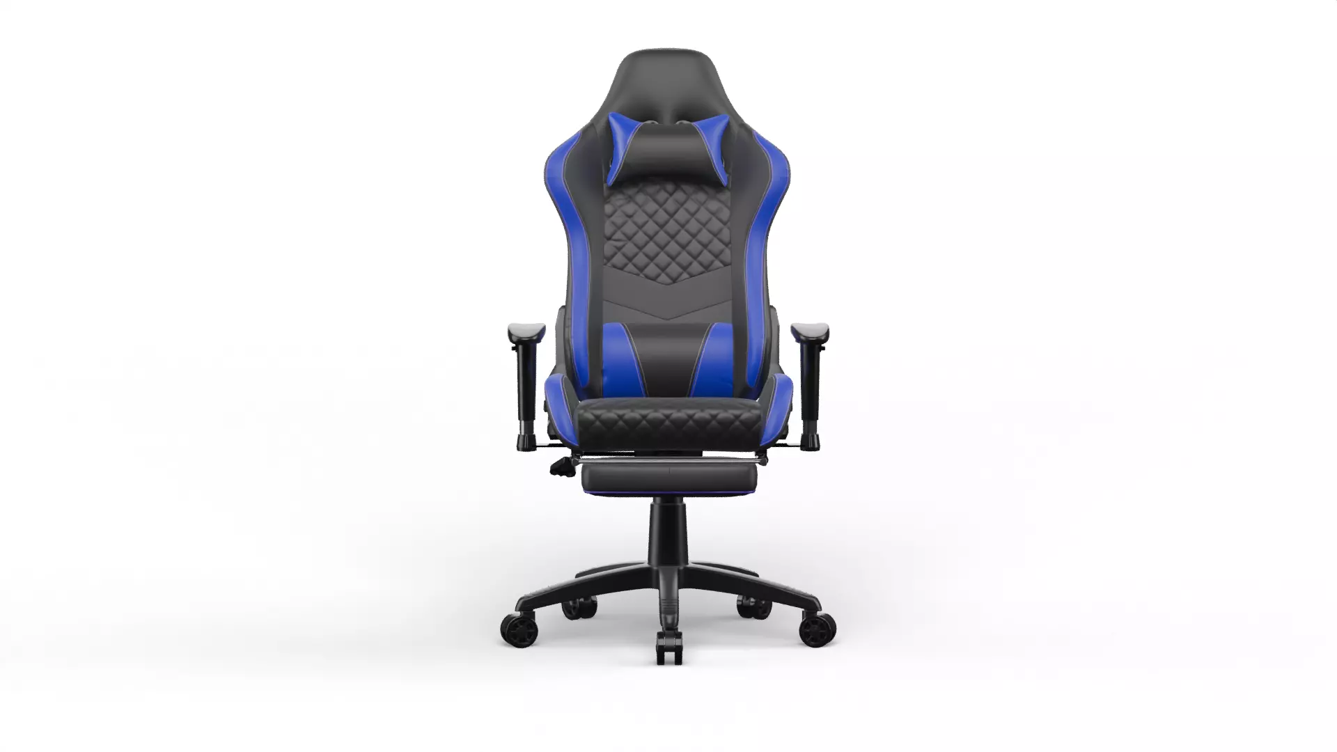 Gaming Chair 3D Model with Texture 3D model_1