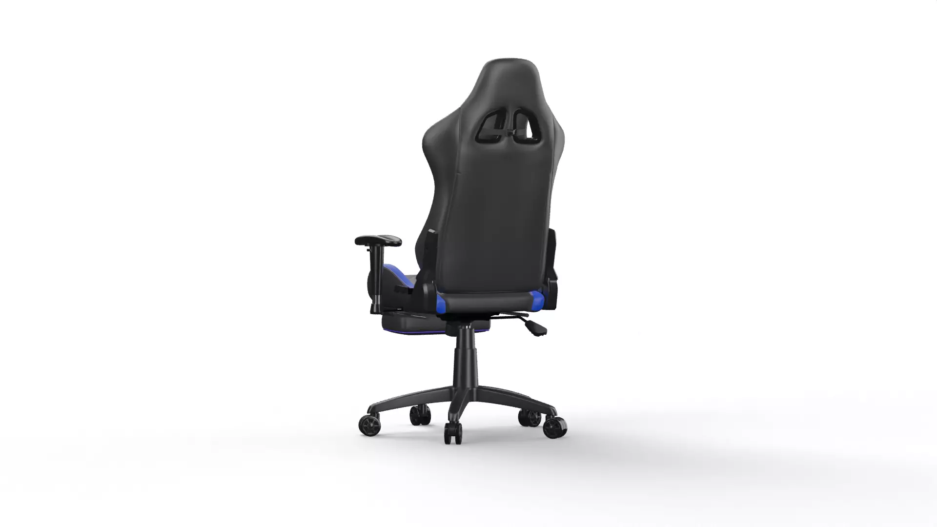 Gaming Chair 3D Model with Texture 3D model_3