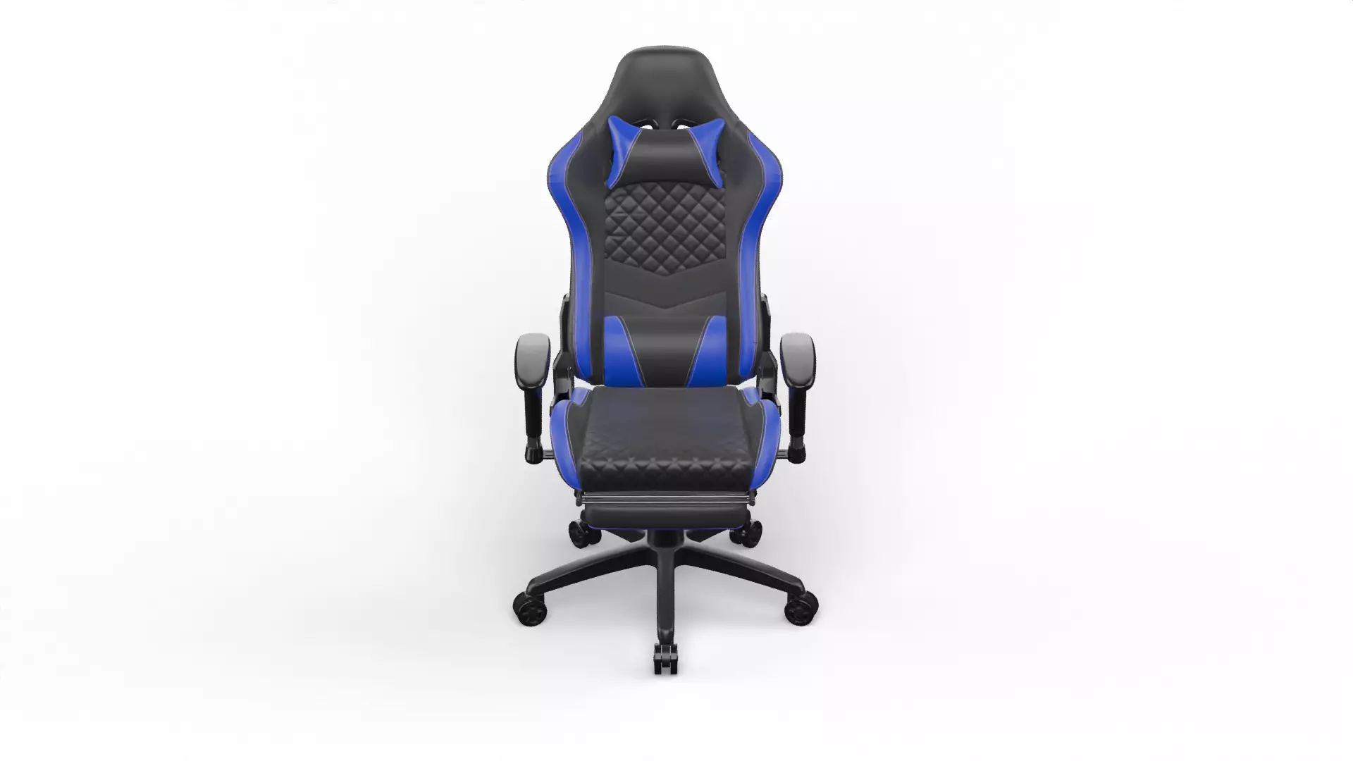 Gaming Chair 3D Model with Texture 3D model_2