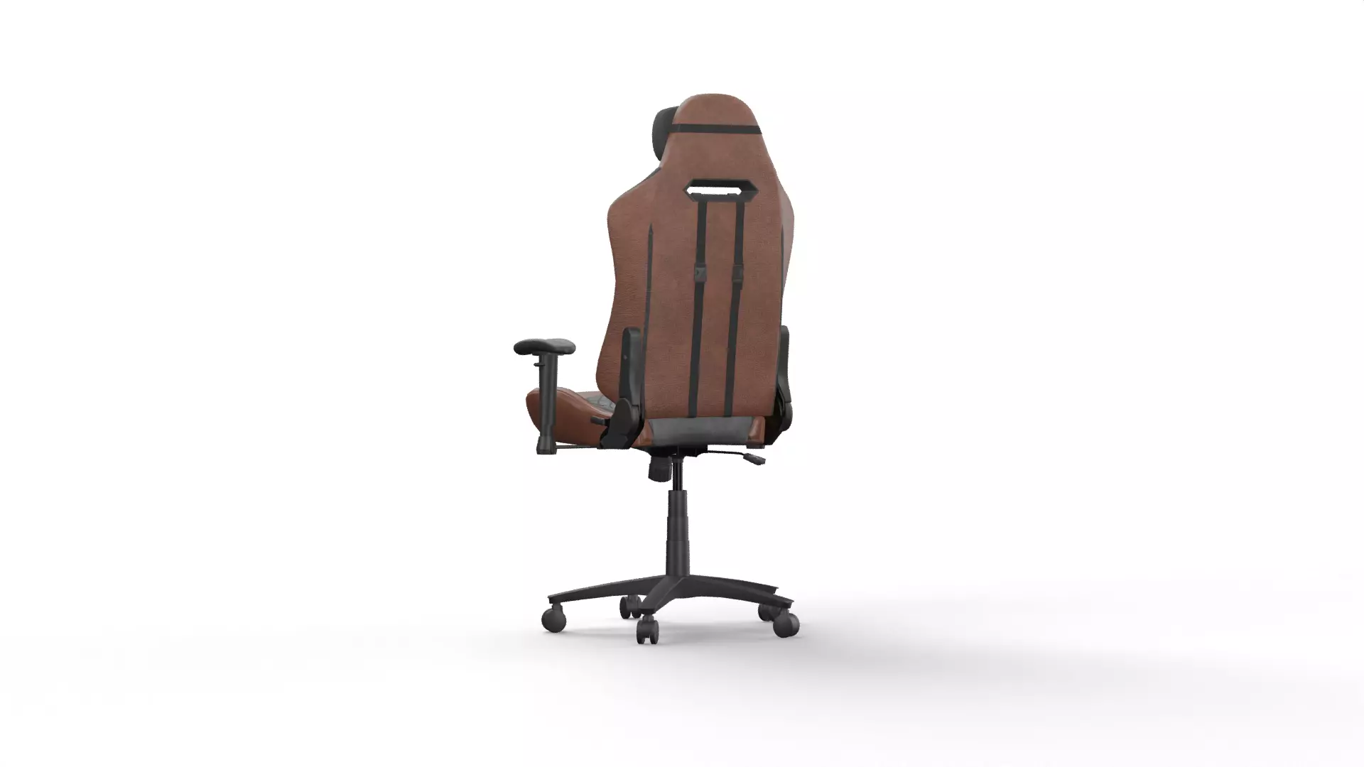 Gaming Chair 3D model and texture 3D model_3