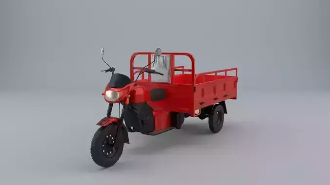 3 Wheel Cargo Motorcycle 
