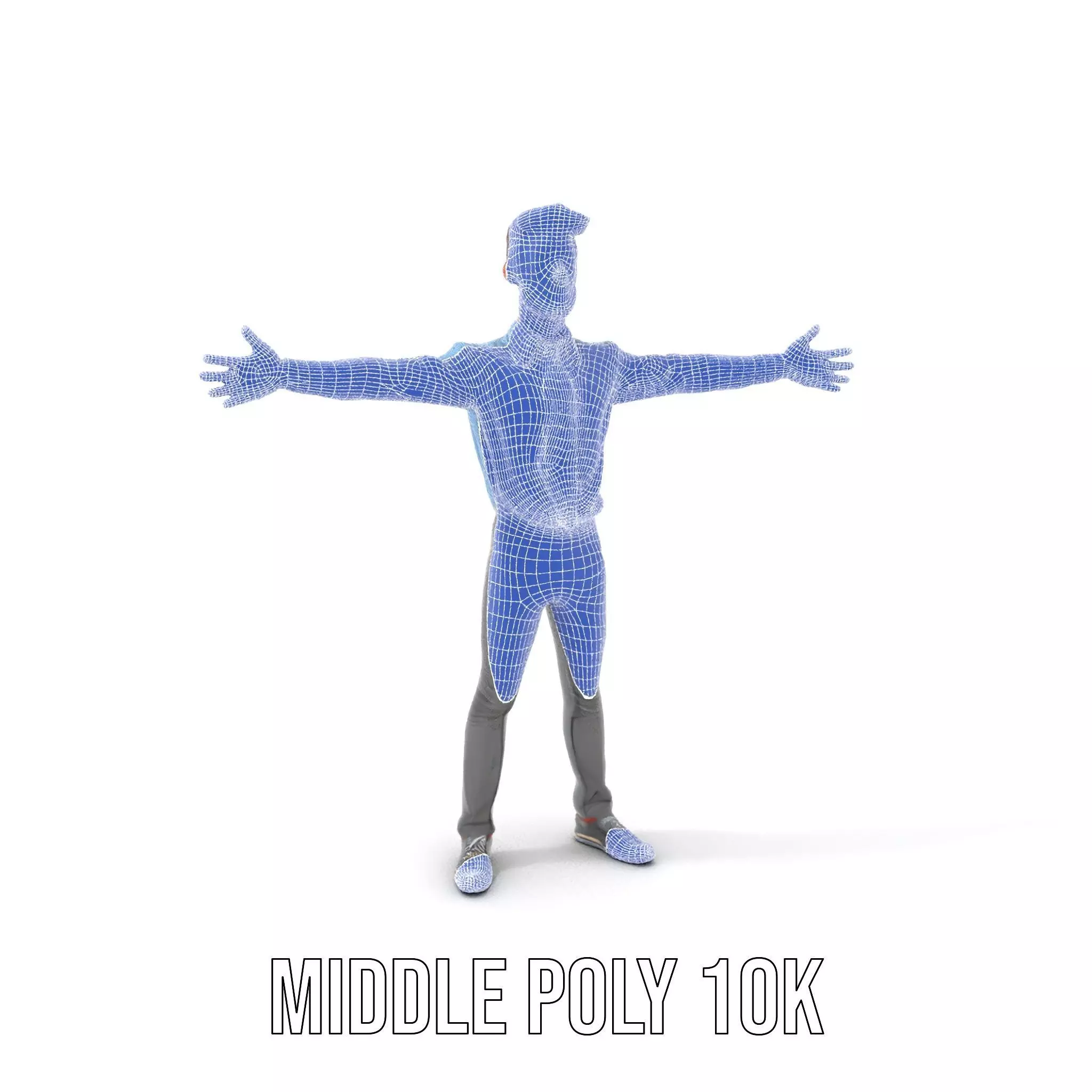 Cartoon Businessman Character Model Pack Low-poly 3D model_15