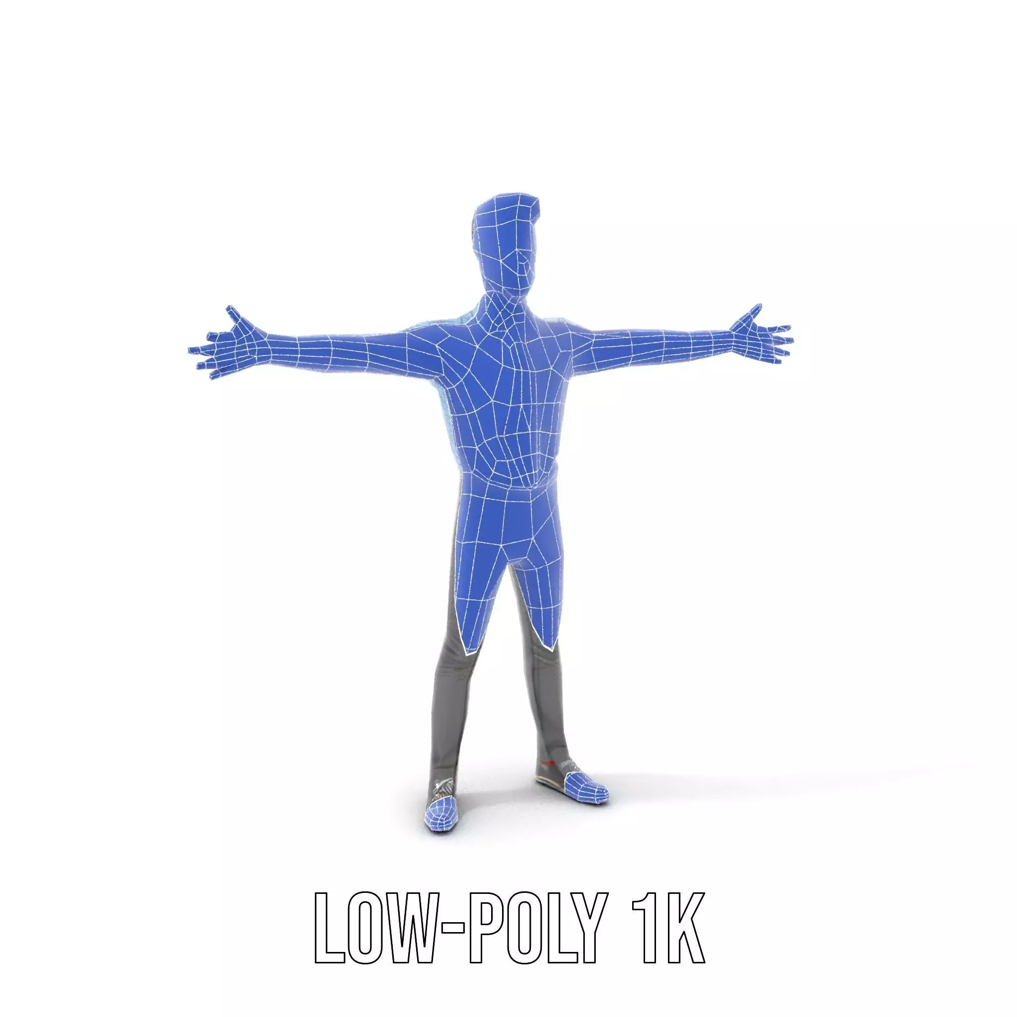 Cartoon Businessman Character Model Pack Low-poly 3D model_30