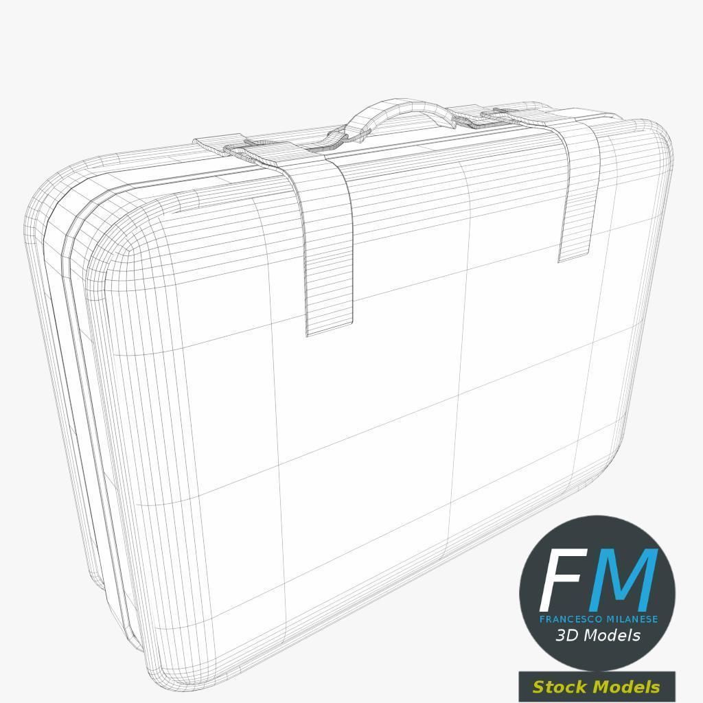 Suitcase 3D model_7