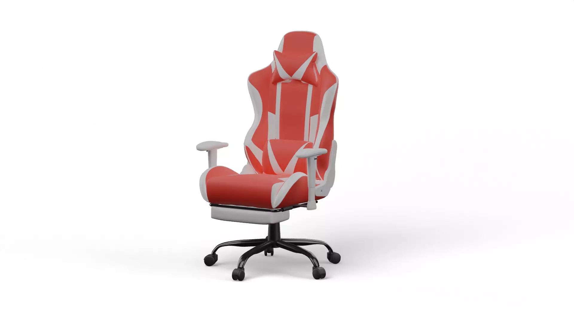 Gaming Chair3D Model and Texture 3D model_0
