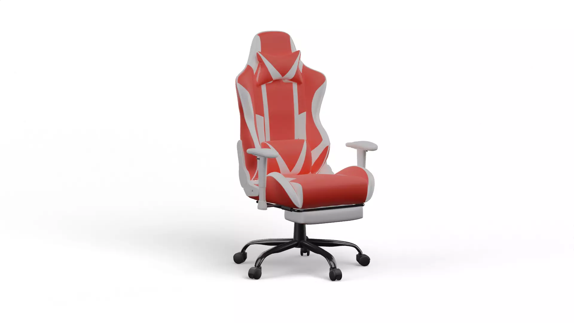 Gaming Chair3D Model and Texture 3D model_4