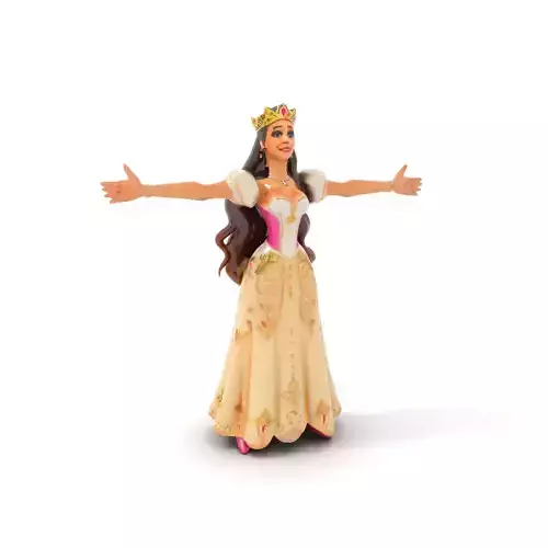 Elegant Princess Character Model Pack Low-poly 3D model
