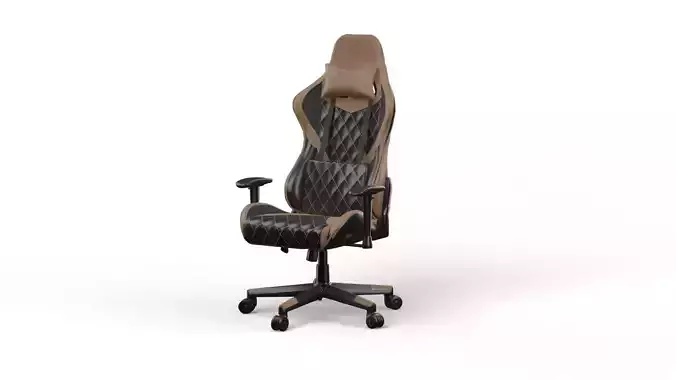 Gaming Chair3D Model and Texture