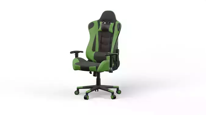Gaming Chair3D Model and Texture
