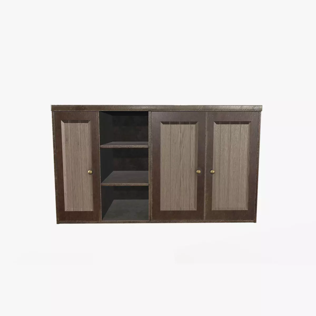 Bar Cabinet 03 Low-poly 3D model