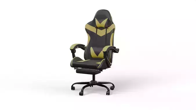 Gaming Chair3D Model and Texture