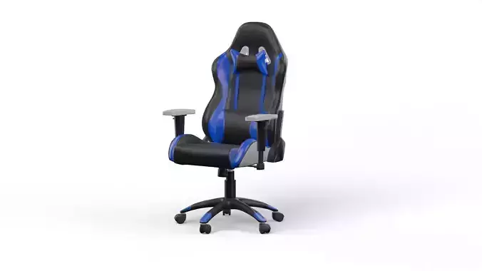Gaming Chair3D Model and Texture