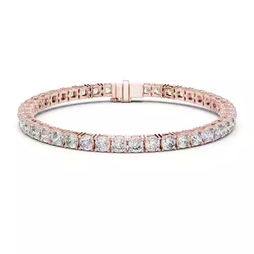 New Trending Design Round Diamond Bracelet Woman 3DM STL Video 3D print model