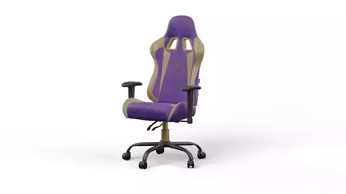 Gaming Chair3D Model and Texture