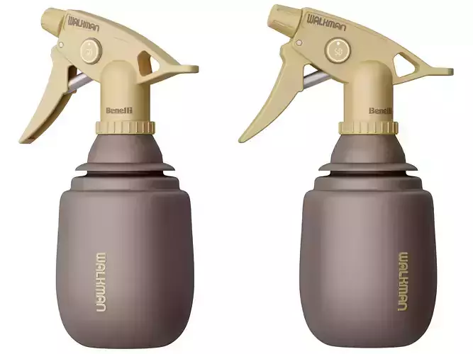 sprinkling can Low-poly 3D model