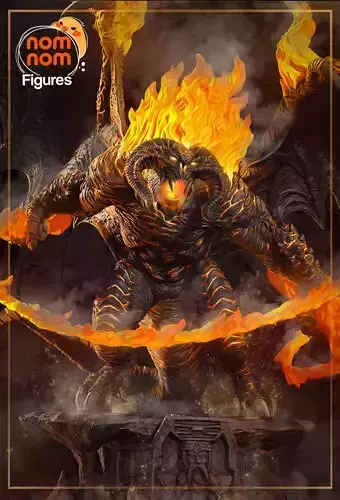 Balrog - Lord of the Rings 3D print model