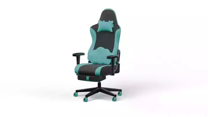 Gaming Chair3D Model and Texture