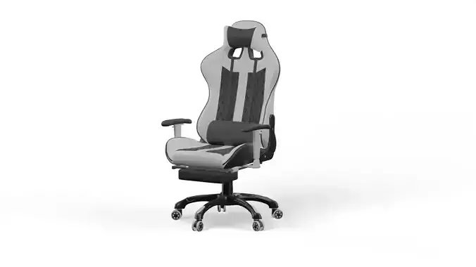 Gaming Chair3D Model and Texture