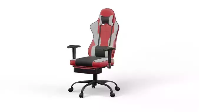 Gaming Chair3D Model and Texture