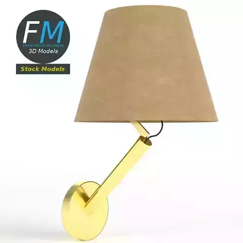 Applique with oblique stand