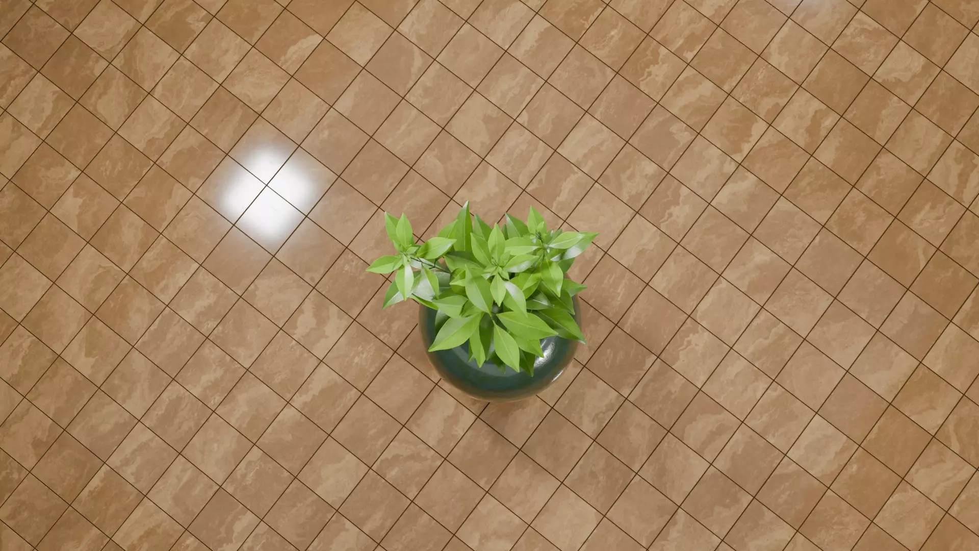 Leafy Vase Free 3D model_1