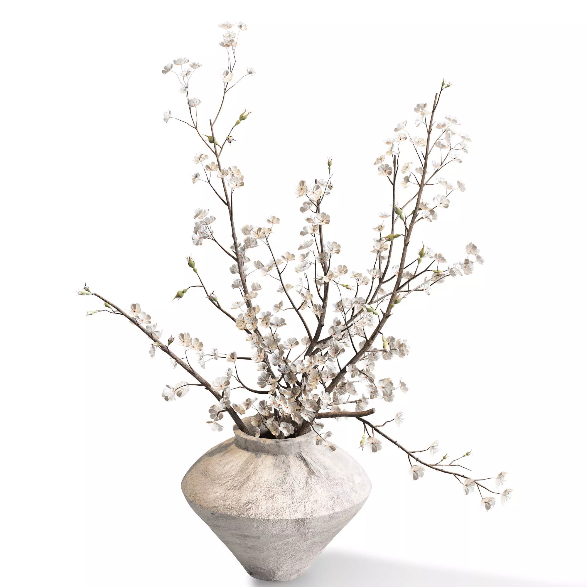 plants bouquet 023 3D model_1