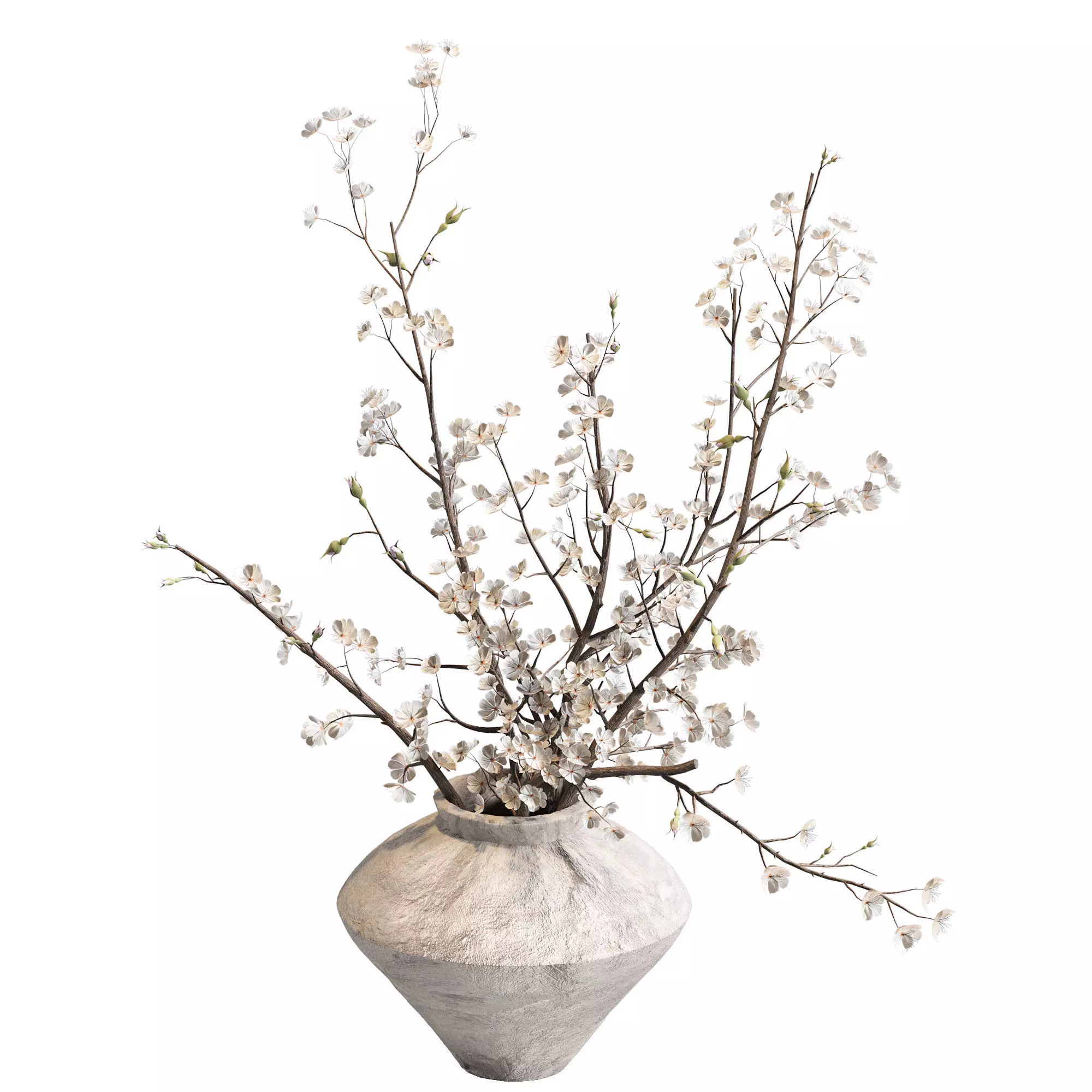 plants bouquet 023 3D model_0