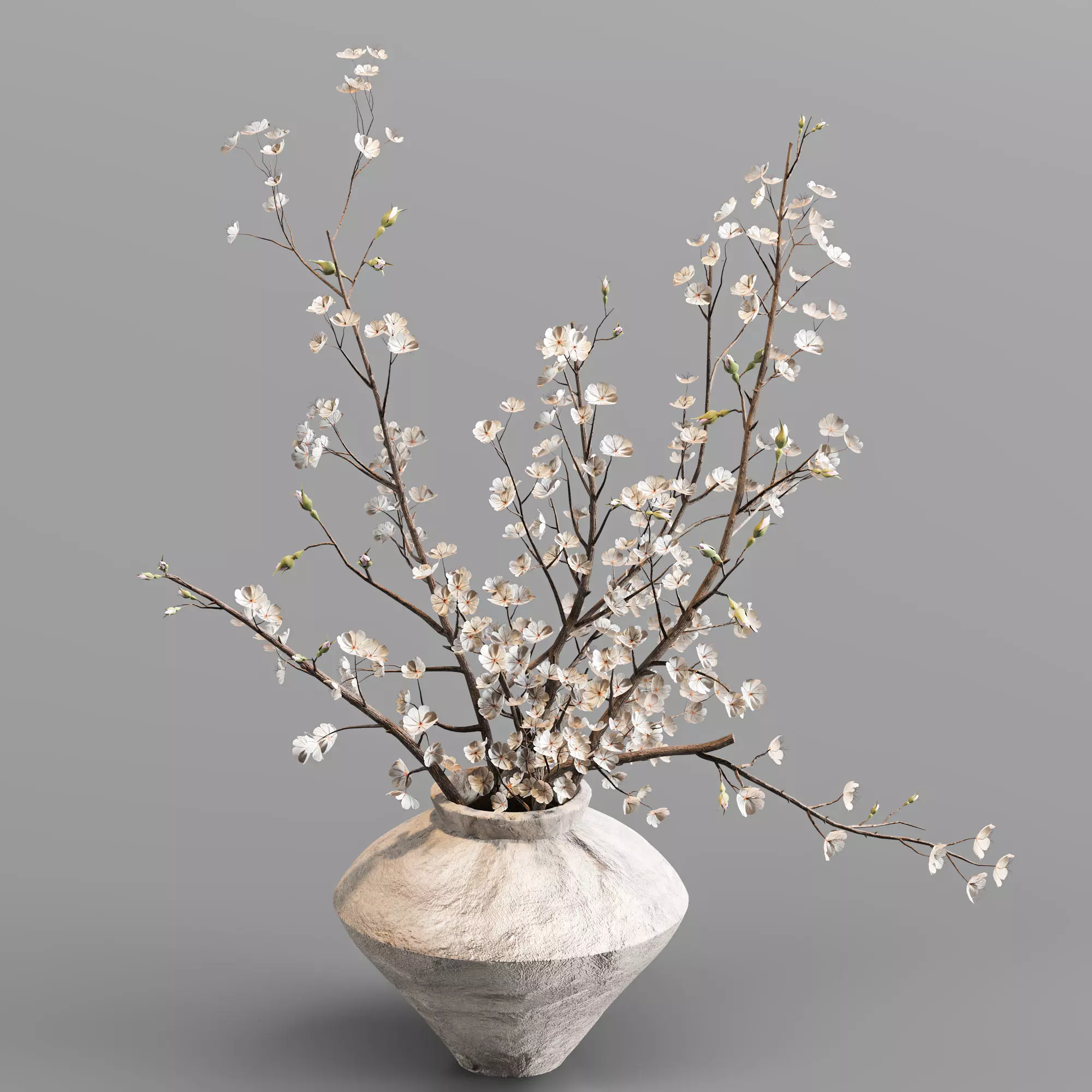 plants bouquet 023 3D model_2