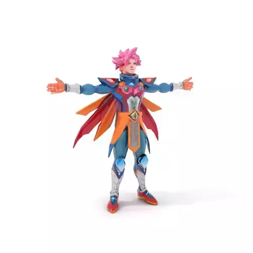 Heroic Outfit Character Model Pack with Vibrant Details