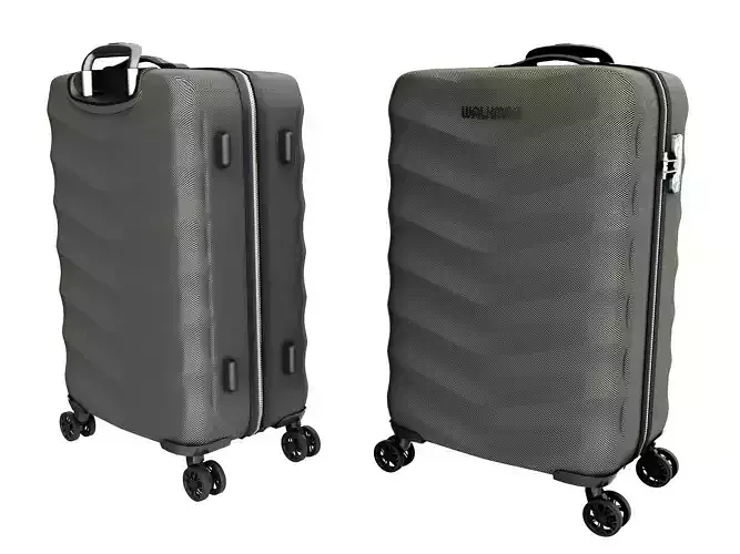suitcase Low-poly 3D model