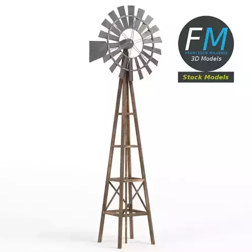 Windmill 3D model
